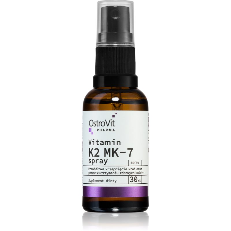 OstroVit OstroVit Witamina K2 MK-7 w sprayu spray do wspomagania zdrowia kości i zębów 30 ml