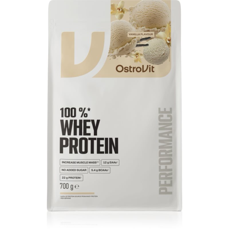 OstroVit OstroVit 100% Whey Protein izolat białka serwatki smak Vanilla 700 g