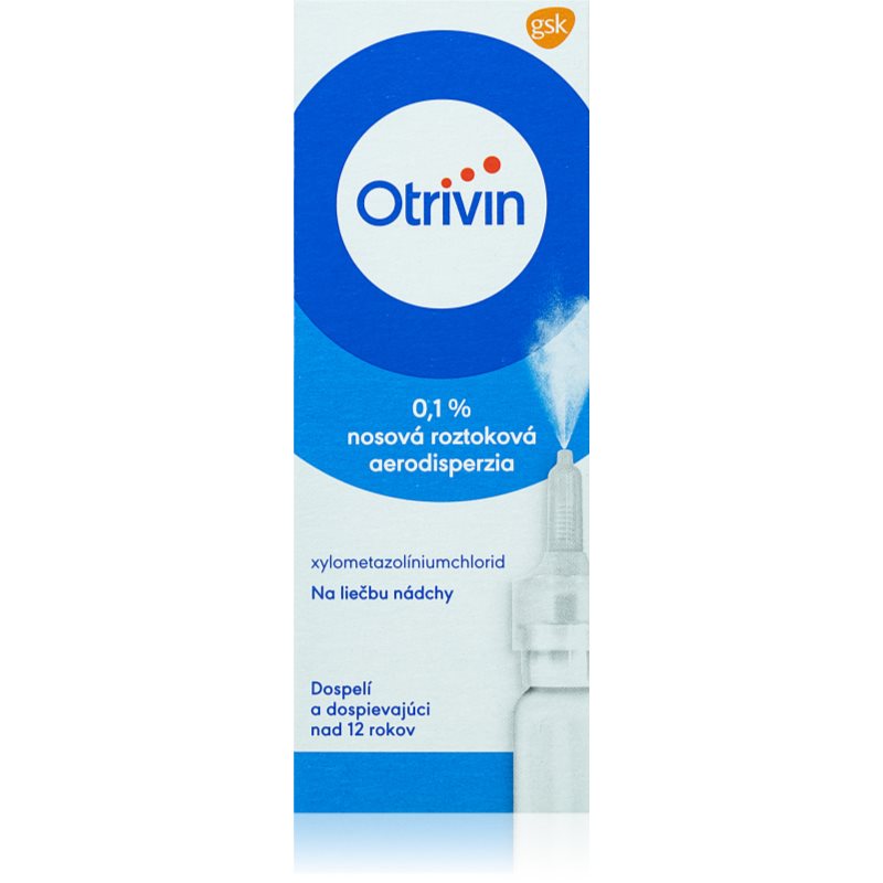 Otrivin Otrivin 0,1% nosová roztoková aerodisperzia 10 ml kúpite na Notino.sk