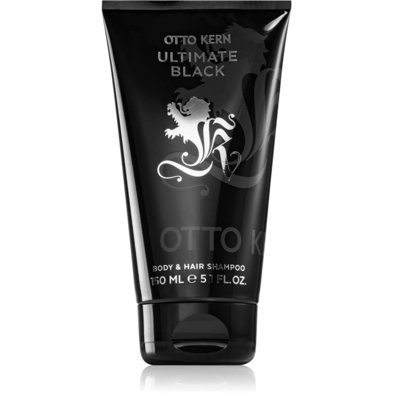 Otto Kern Ultimate Black švelnus šampūnas kūnui ir plaukams vyrams 200 ml