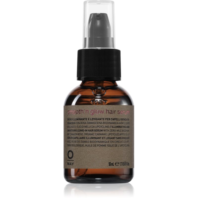 Oway Smooth'n glow Hair Serum smoothing serum for shiny and soft hair 50 ml