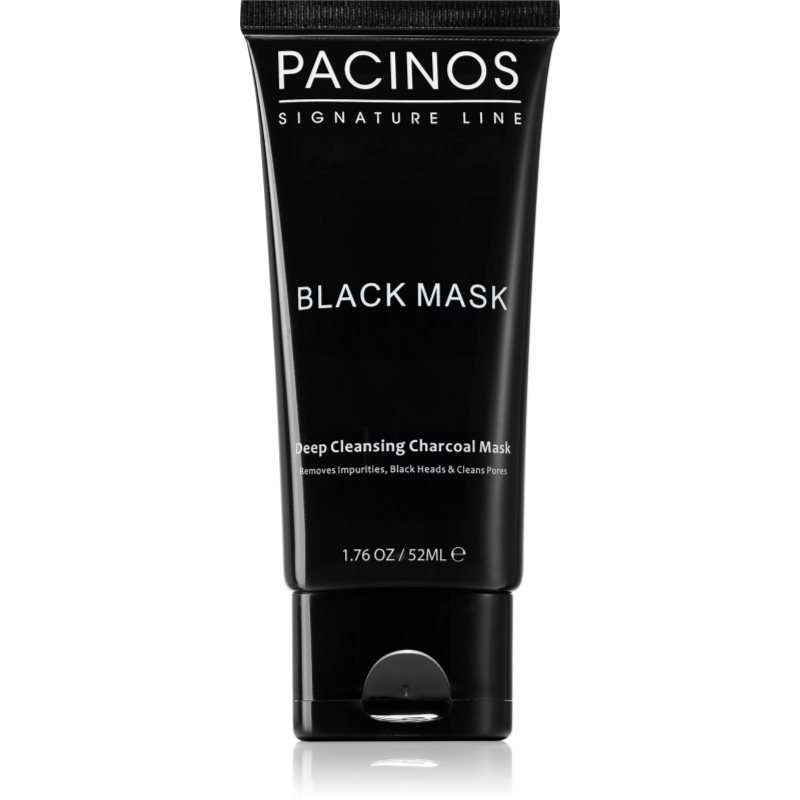 Pacinos Black Mask čisticí slupovací maska s aktivním uhlím 50 ml