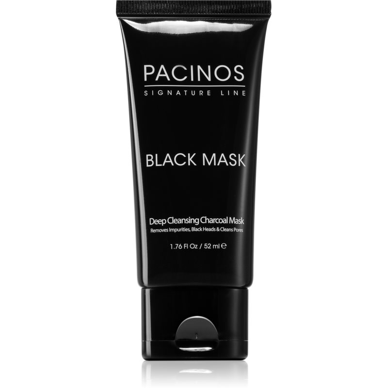 Pacinos Black Mask hloubkově čisticí pleťová maska 52 ml