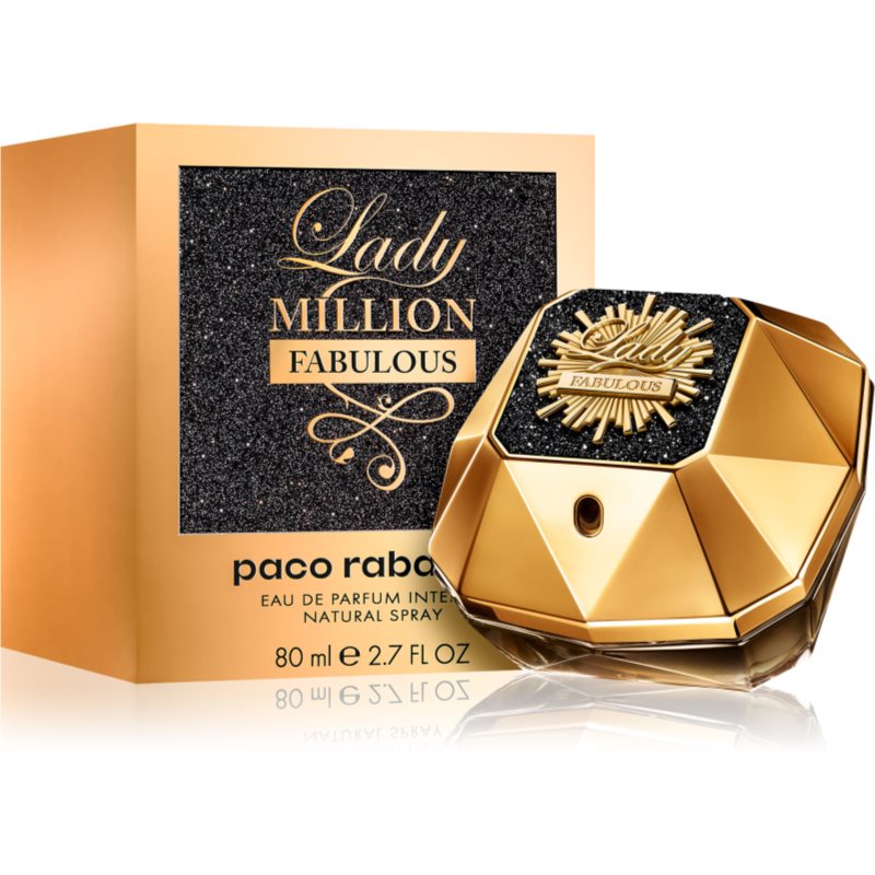 Rabanne Lady Million Fabulous Eau De Parfum For Women 80 Ml