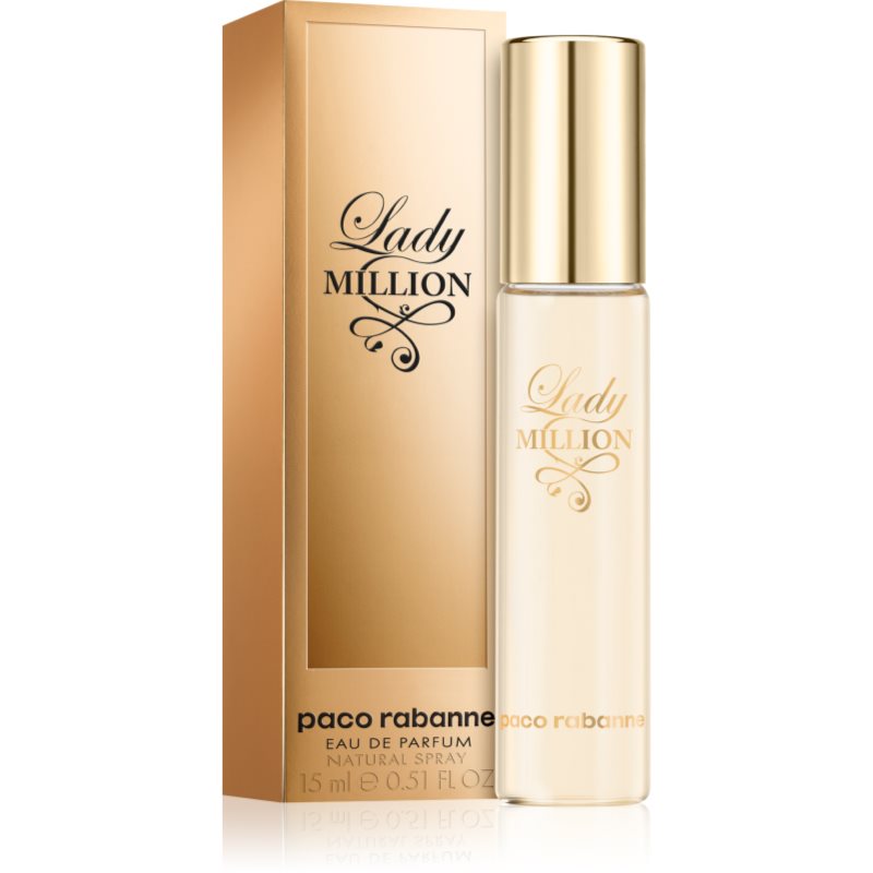 Rabanne Lady Million Eau De Parfum For Women 15 Ml