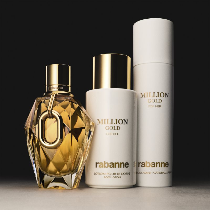 Rabanne Million Gold For Her Eau De Parfum Rechargeable Pour Femme 50 Ml