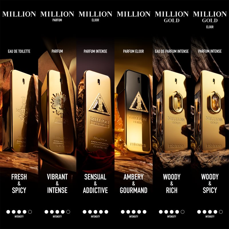 Rabanne 1 Million Night Elixir parfémovaná voda pro muže 100 ml (obrázek 5)
