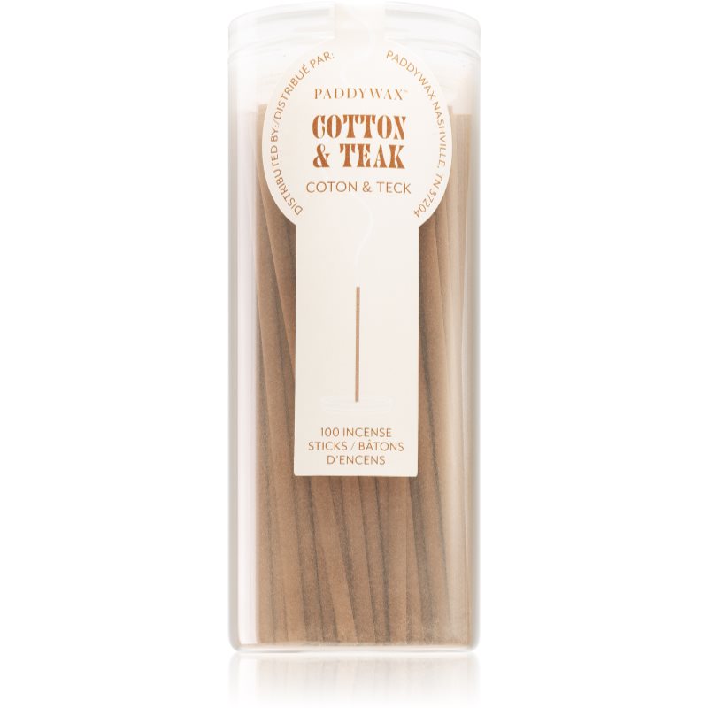 Paddywax Haze Cotton & Teak incense sticks 100 pc
