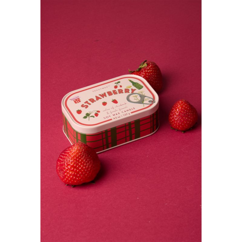 Paddywax Bistro Tin Strawberry vonná svíčka v plechovce 127 g (obrázek 4)