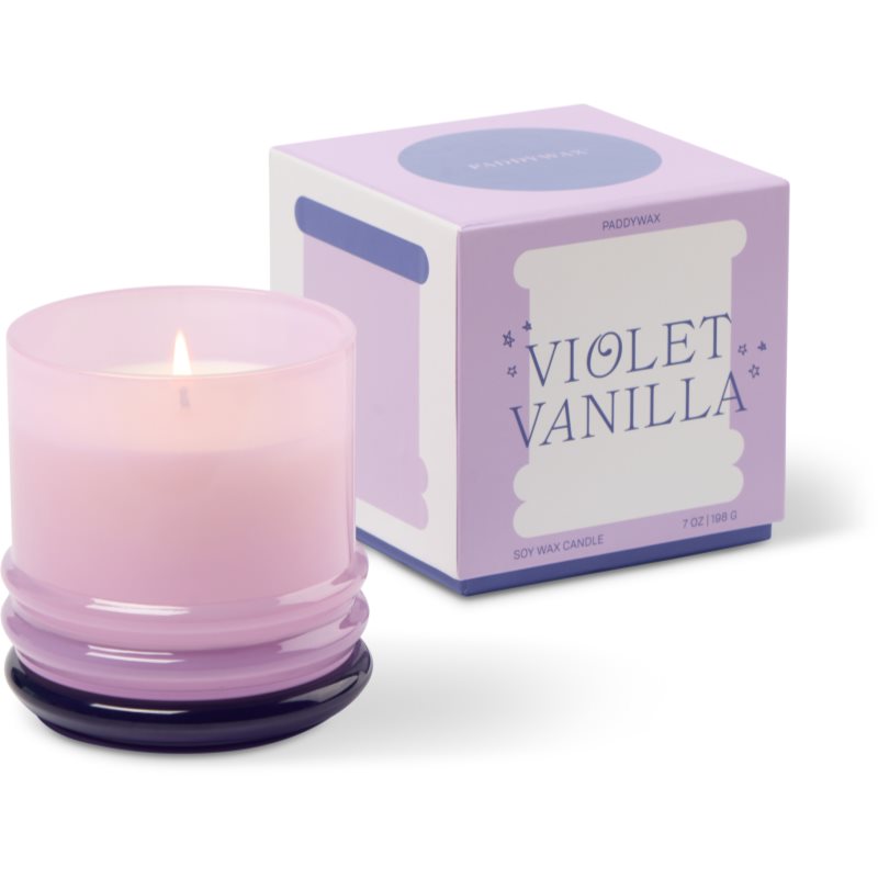 Paddywax Violet Vanilla Duftkerze mit Deckel 198 g (Bild 3)