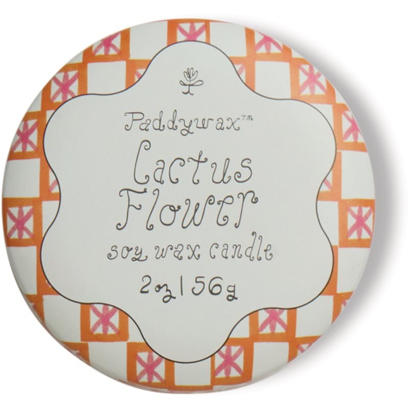 Paddywax Tulip Cactus Flower vonná svíčka s víčkem 56 g (obrázek 3)