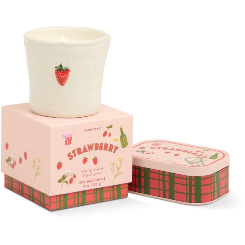 Paddywax Bistro Strawberry vonná svíčka 226 g (obrázek 3)
