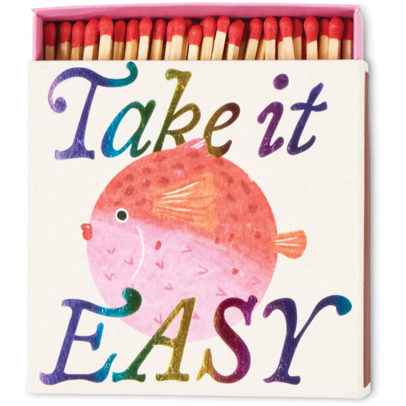 Paddywax Square Take it Easy Puffer Fish zápalky 125 ks