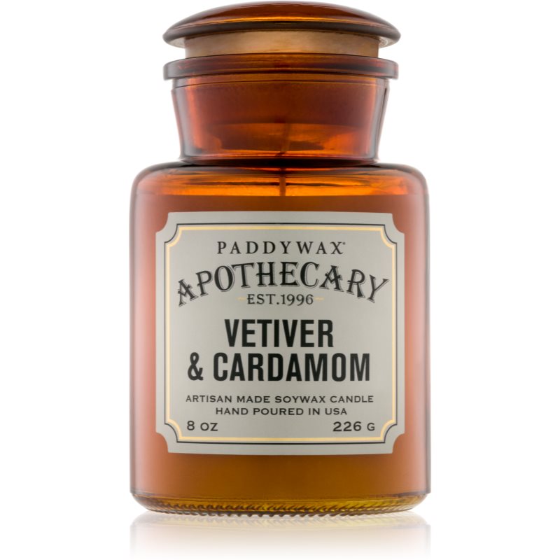 Paddywax Apothecary Vetiver & Cardamom ароматна свещ 226 гр.