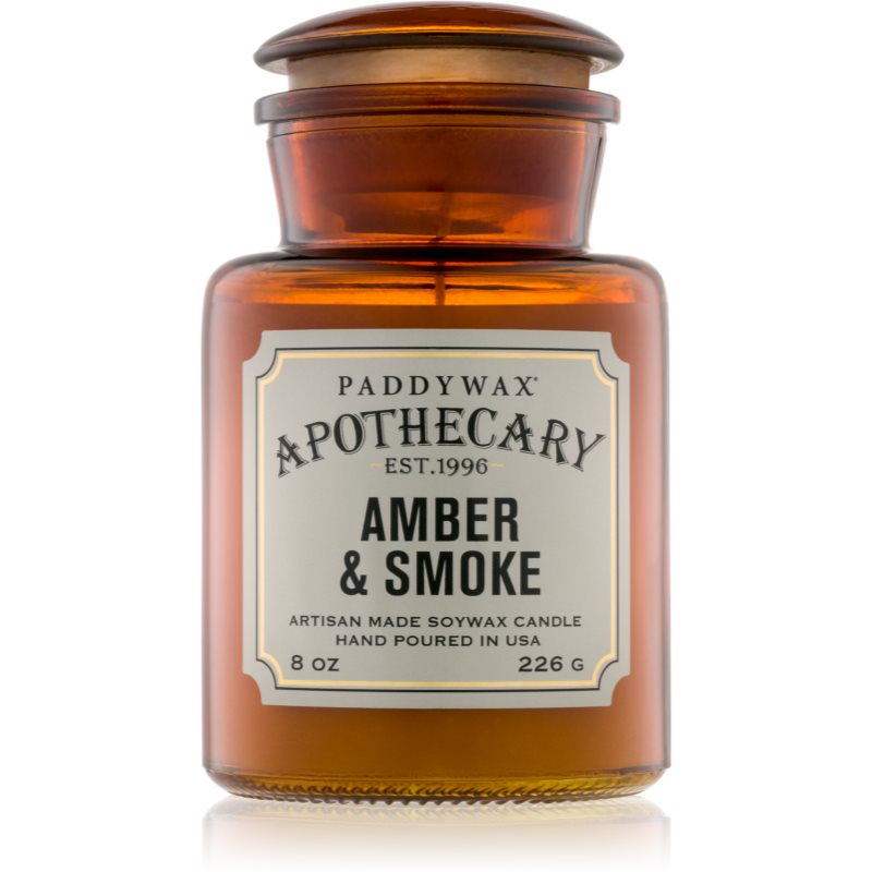 Paddywax Apothecary Amber & Smoke kvapioji žvakė 226 g