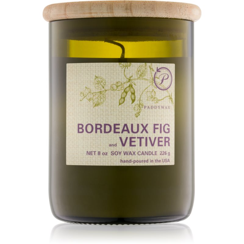 E-shop Paddywax Eco Green Bordeaux Fig & Vetiver vonná svíčka 226 g