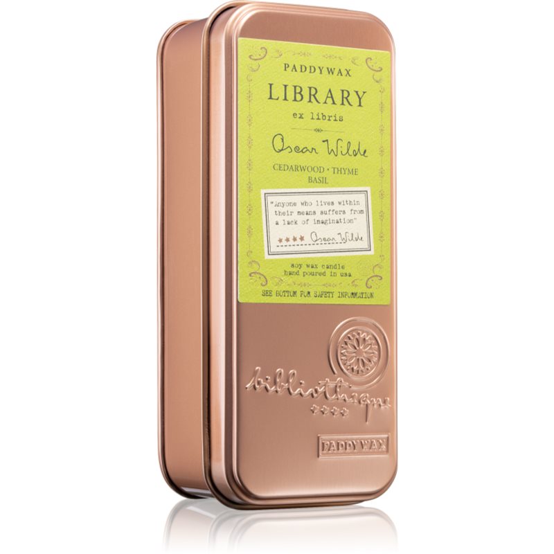 

Paddywax Library Oscar Wilde aроматична свічка