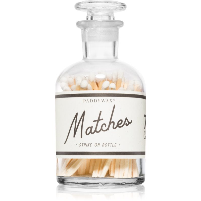 Paddywax Matches White Glass zápalky 75 ks