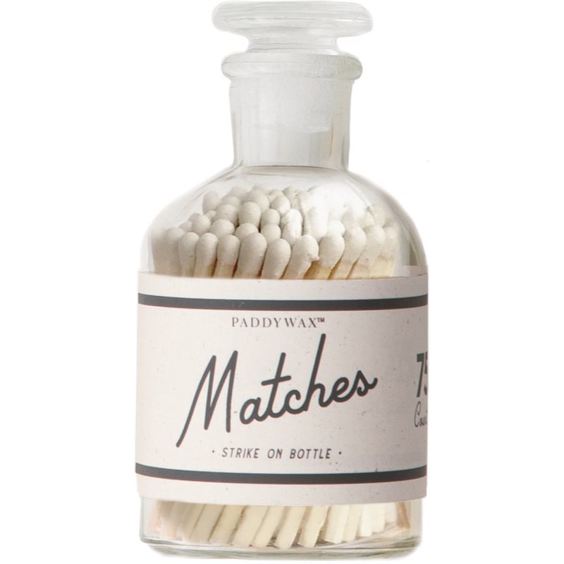 Paddywax Matches White Glass zápalky 75 ks