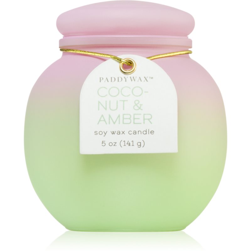 Paddywax Orb Coconut & Amber scented candle 141 g
