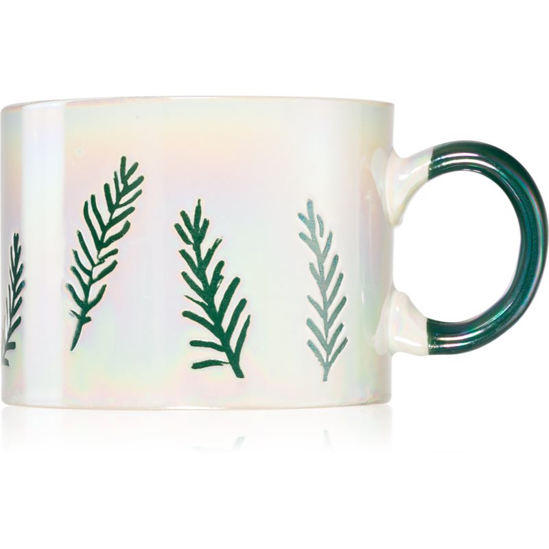 Paddywax Cypress & Fir Ceramic Mug White Aроматична свічка 226 гр