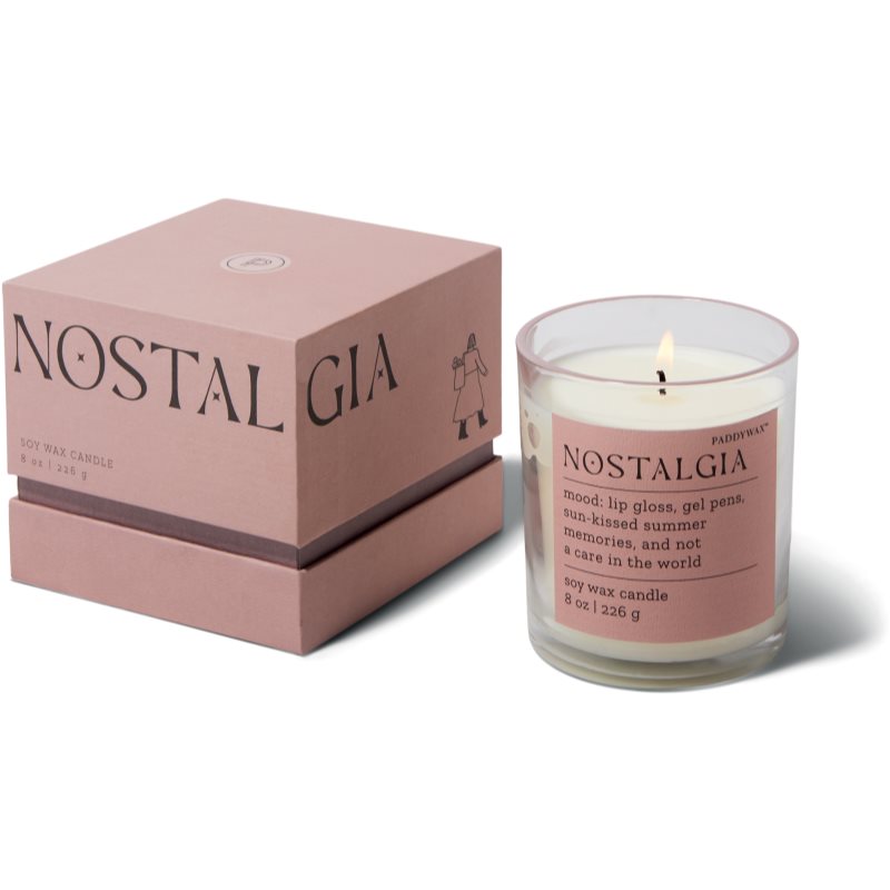 Paddywax Mood Nostalgia Pepper & Plum vonná svíčka 226 g