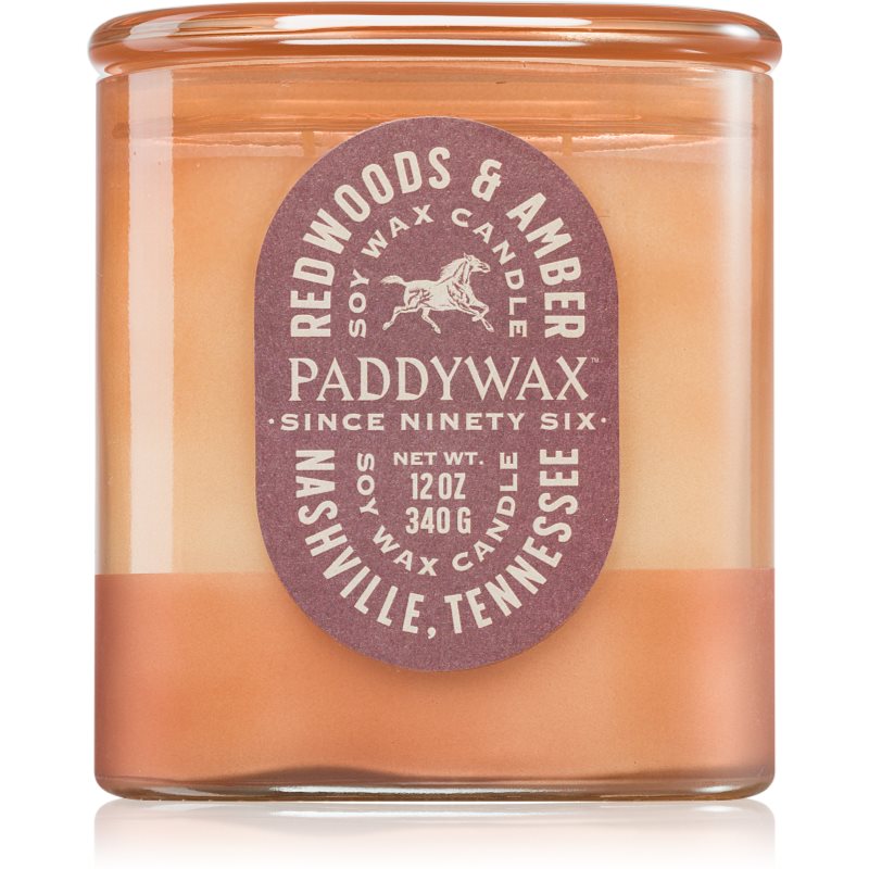 Paddywax Vista Redwoods & Amber scented candle 340 g
