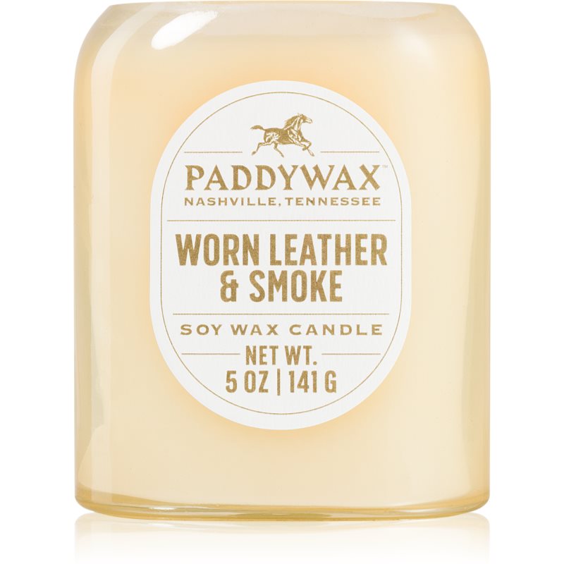 Paddywax Vista Worn Leather & Smoke mirisna svijeća 142 g