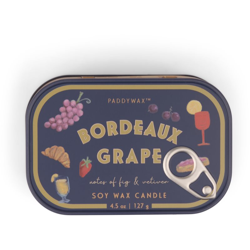Paddywax Bistro Bordeaux Grape vonná svíčka 127 g
