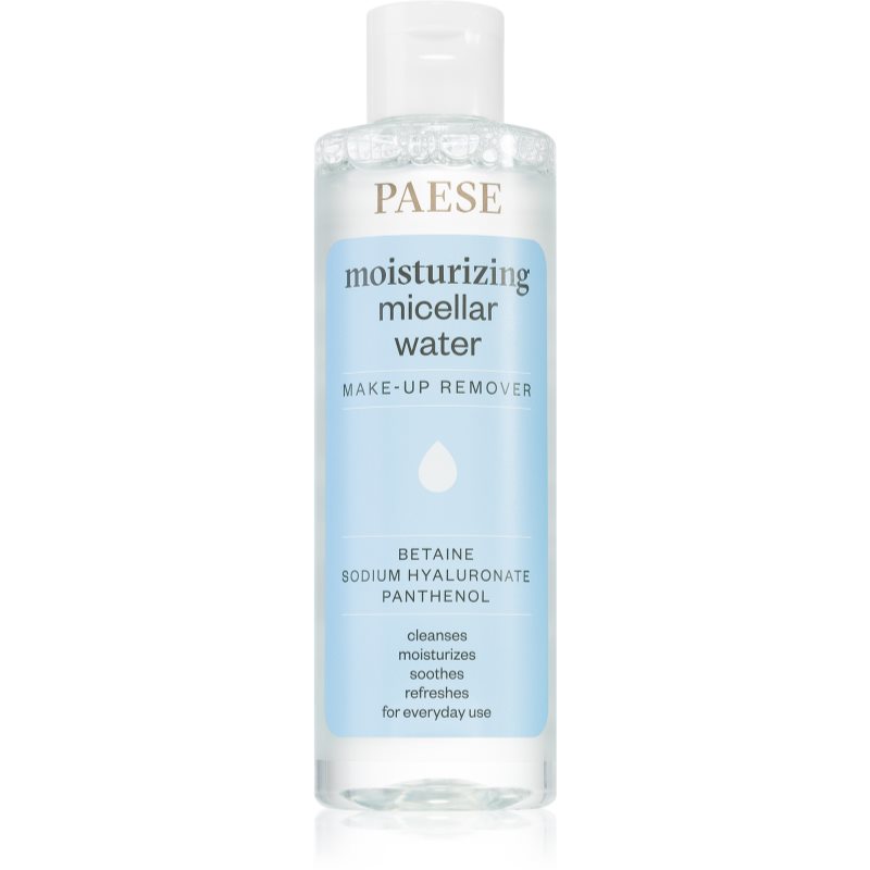 Paese Moisturizing Micellar Water cleansing and makeup-removing micellar water with moisturising eff