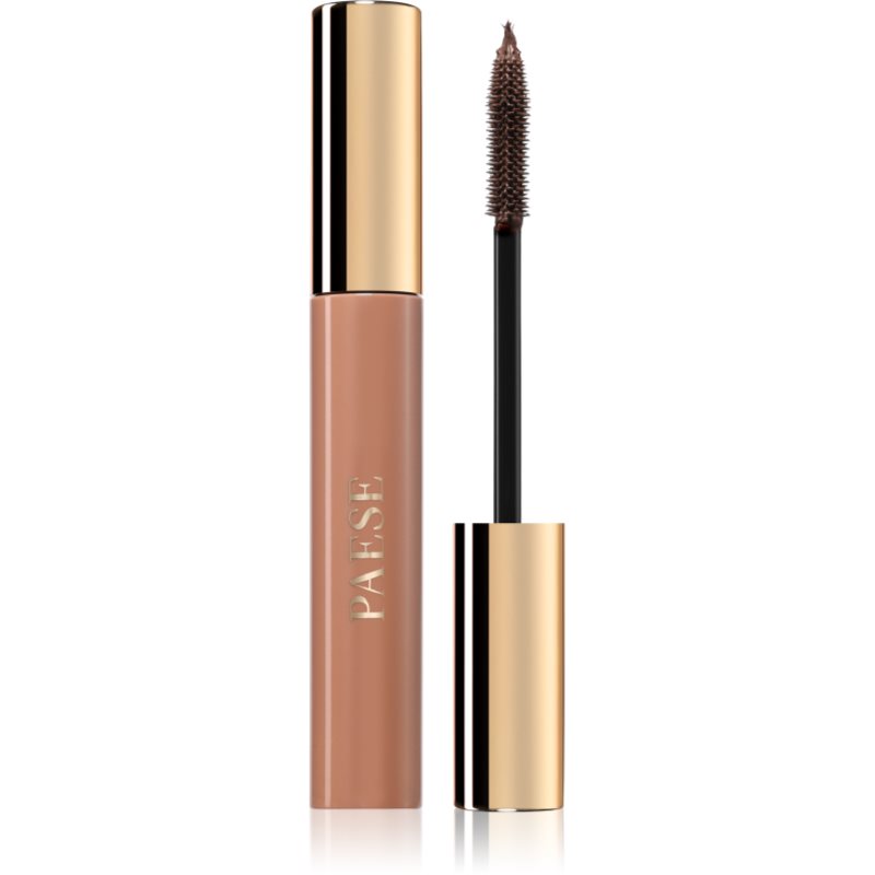 Paese Eyegasm Brown Mascara řasenka pro prodloužení řas odstín Brown 8 ml
