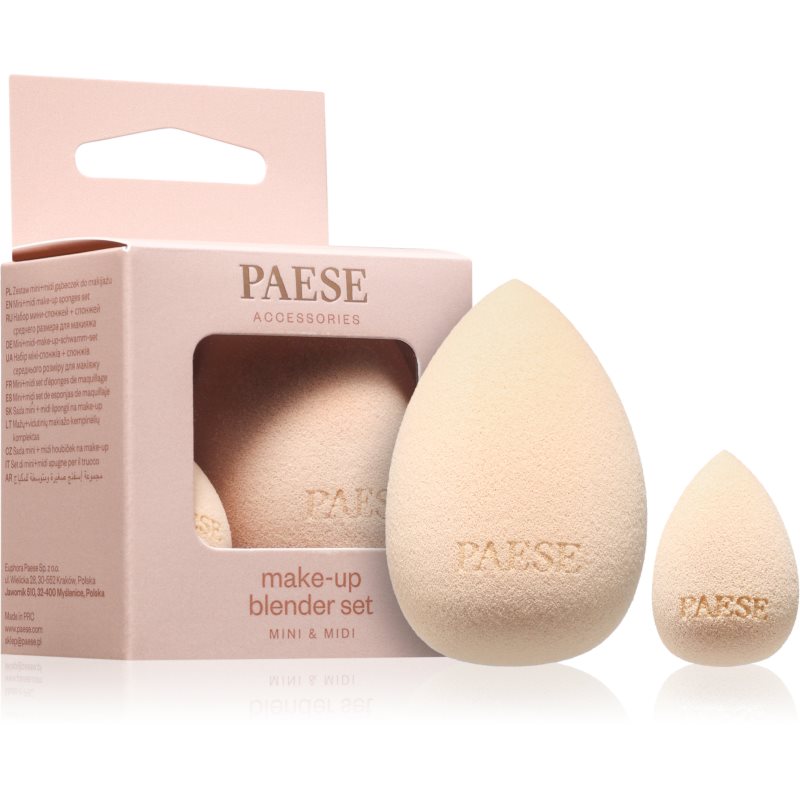 Paese Make Up Blender Set make-up houbička 2 ks
