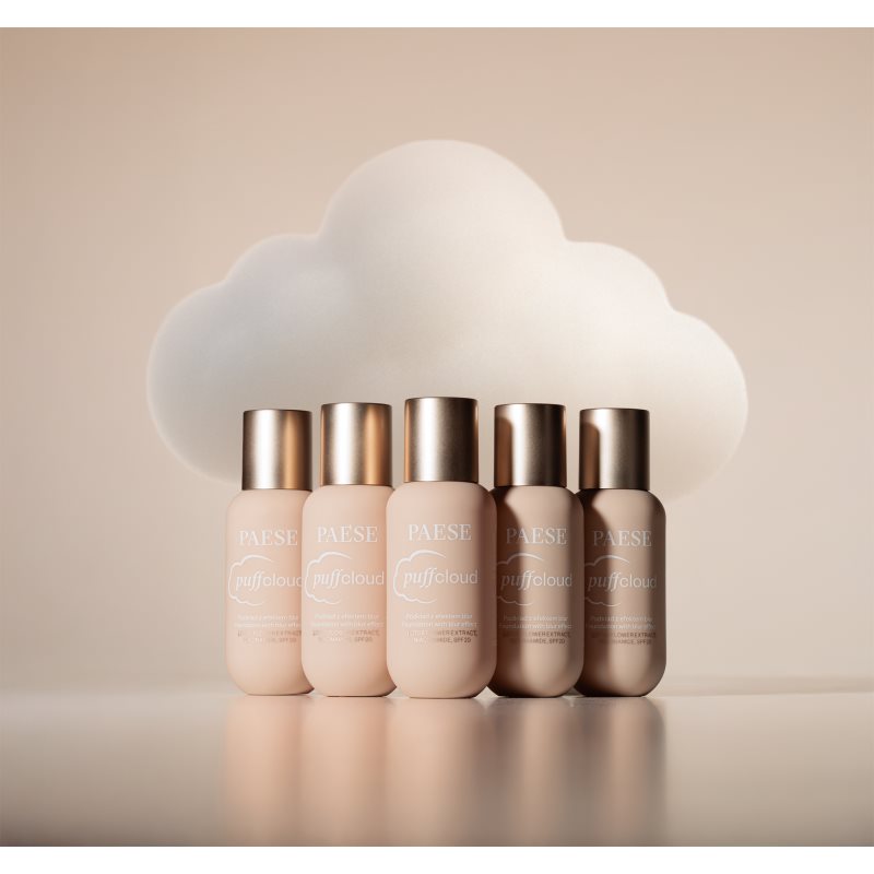 Paese Puff Cloud Foundation ultra lehký make-up SPF 20 odstín 02 Nude 37 ml (obrázek 9)