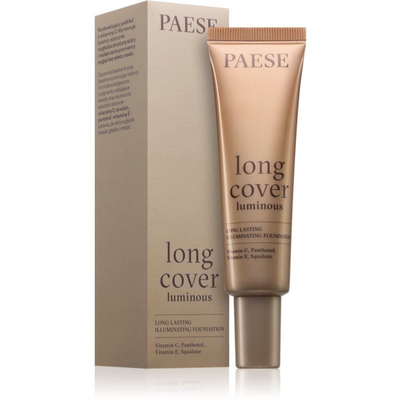 Paese Long Cover Luminous Foundation auffrischendes Make-up Farbton 1.5 beige 30 ml (Bild 3)