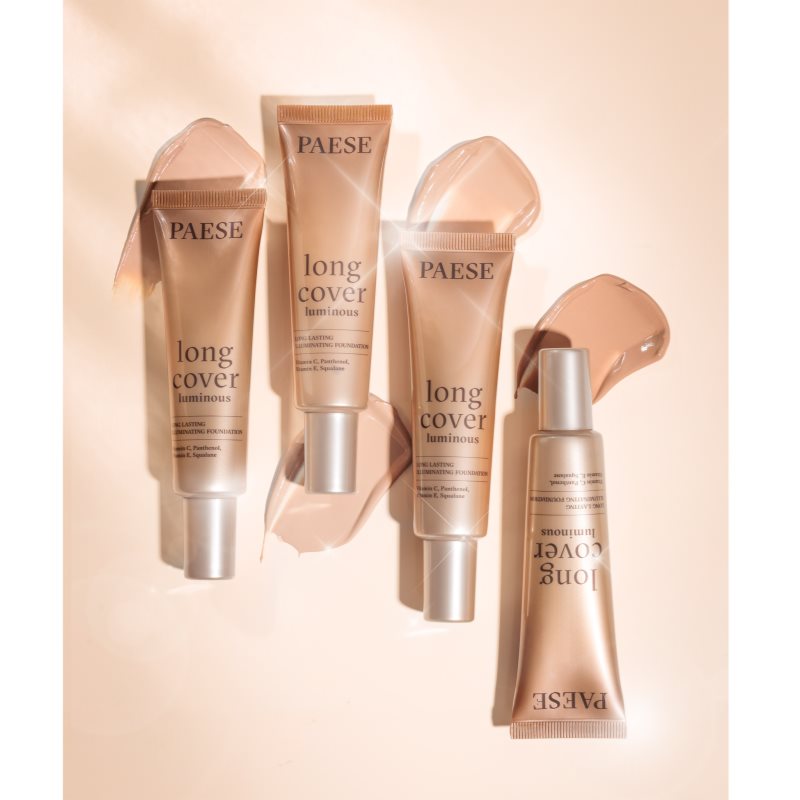 Paese Long Cover Luminous Foundation auffrischendes Make-up Farbton 1.5 beige 30 ml (Bild 5)
