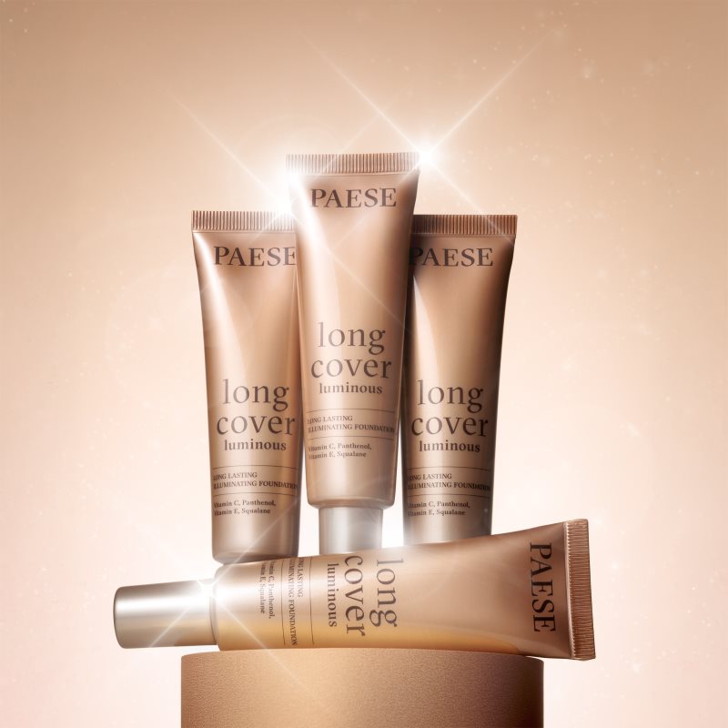 Paese Long Cover Luminous Foundation auffrischendes Make-up Farbton 1.5 beige 30 ml (Bild 6)