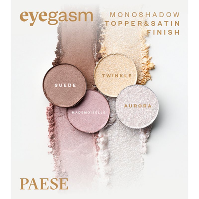 Paese Eyegasm Eyeshadow dlouhotrvající oční stíny odstín 20 Glow 1.5 g (obrázek 5)