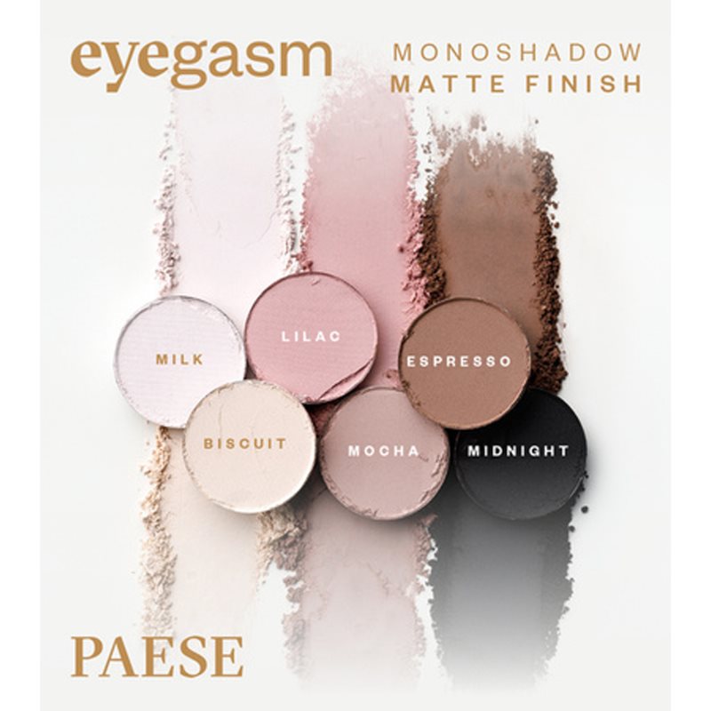 Paese Eyegasm Eyeshadow dlouhotrvající oční stíny odstín 20 Glow 1.5 g (obrázek 7)