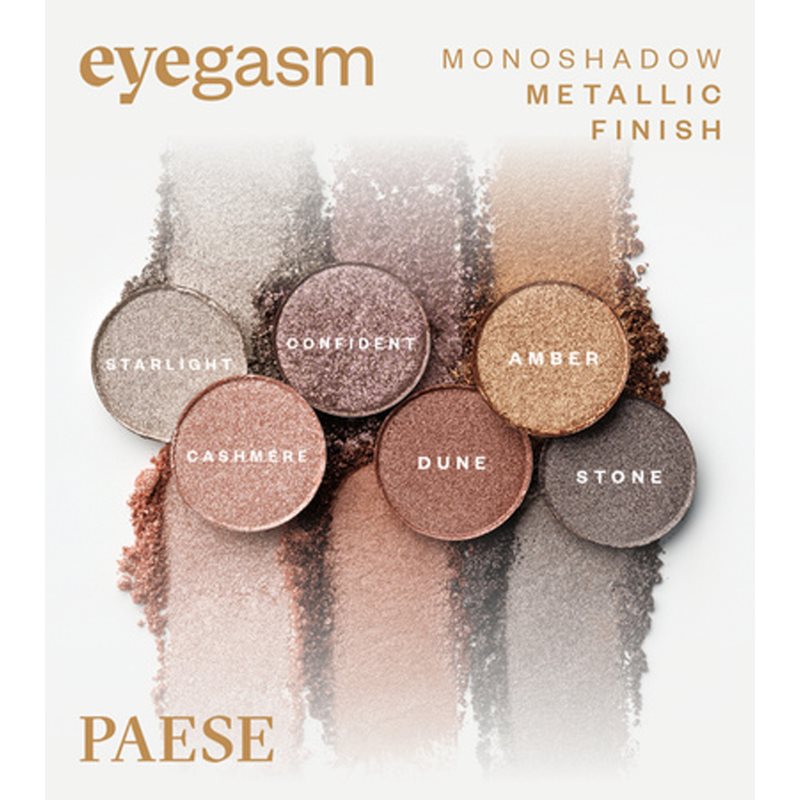 Paese Eyegasm Eyeshadow dlouhotrvající oční stíny odstín 22 Mist 1.5 g (obrázek 6)