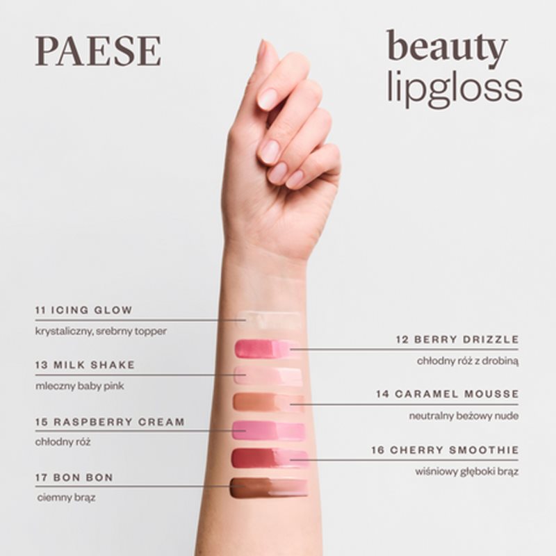 Paese Tasty Lips Beauty Lipgloss lesk na pery odtieň 4.5 ml (obrázok 3)