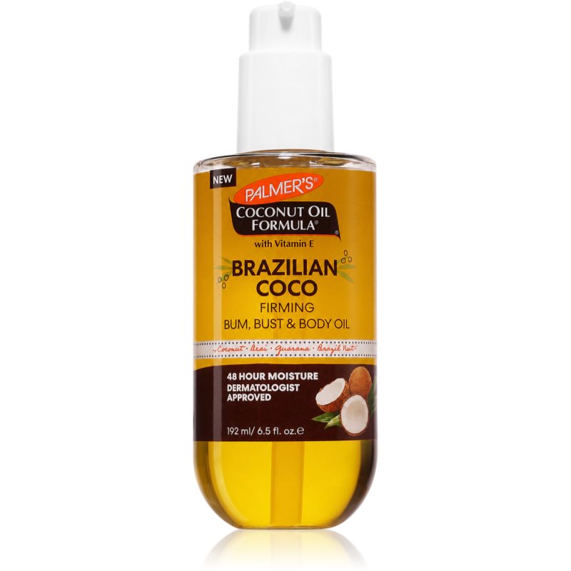 Palmer’s Coconut Oil Formula Brazilian Coco olje za učvrstitev kože za telo in prsi 192 ml