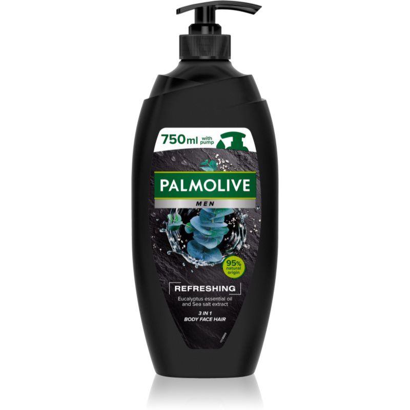 Palmolive Men Refreshing Shower Gel For Men 3-in-1 750 Ml