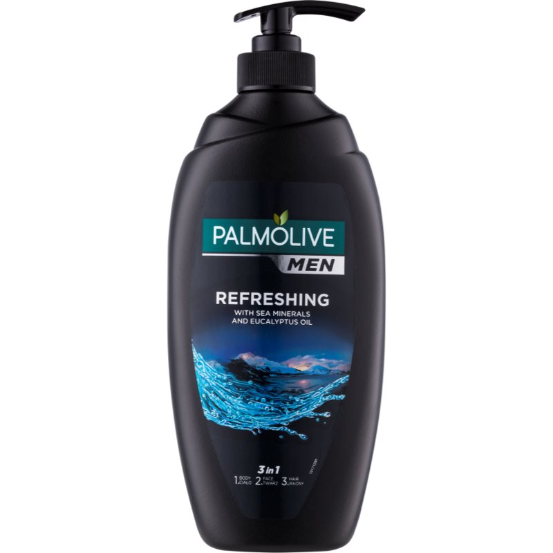 Palmolive Men Refreshing gel za prhanje za moške 3v1 750 ml