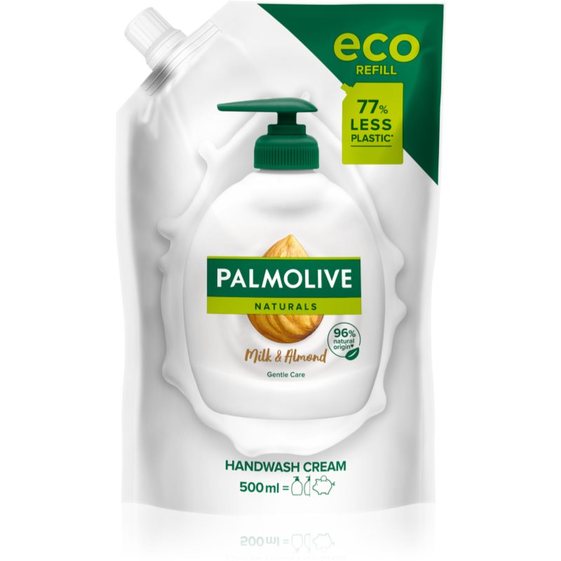 Palmolive Naturals Delicate Care рідке мило для рук змінне наповнення 500 мл