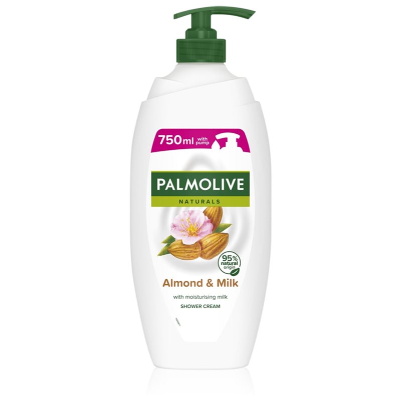 E-shop Palmolive Naturals Almond krémový sprchový gel s mandlovým olejem s pumpičkou 750 ml