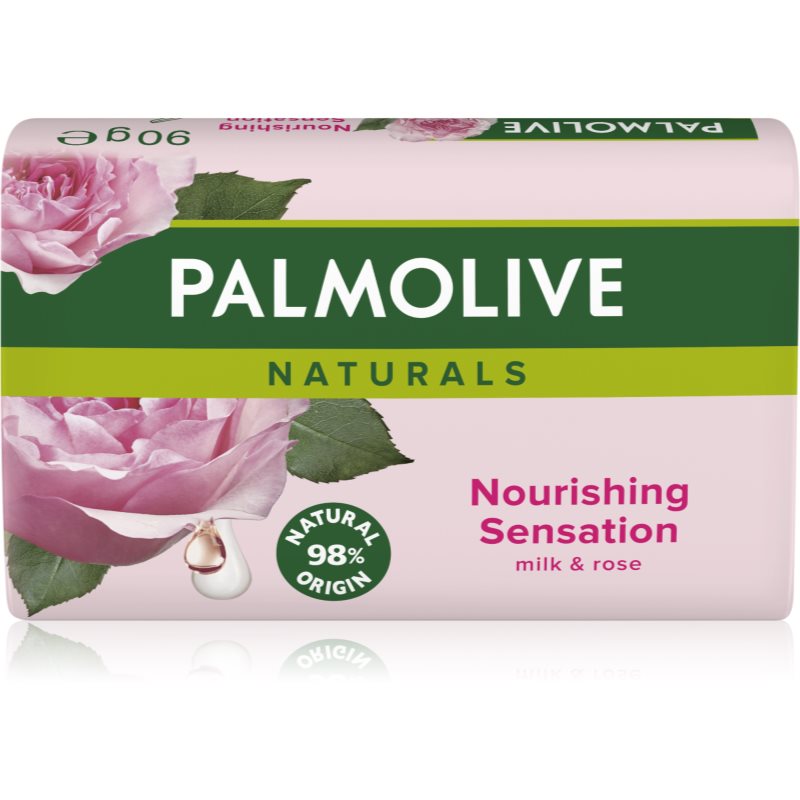 Palmolive Naturals Milk & Rose trdo milo z vonjem vrtnic 90 g