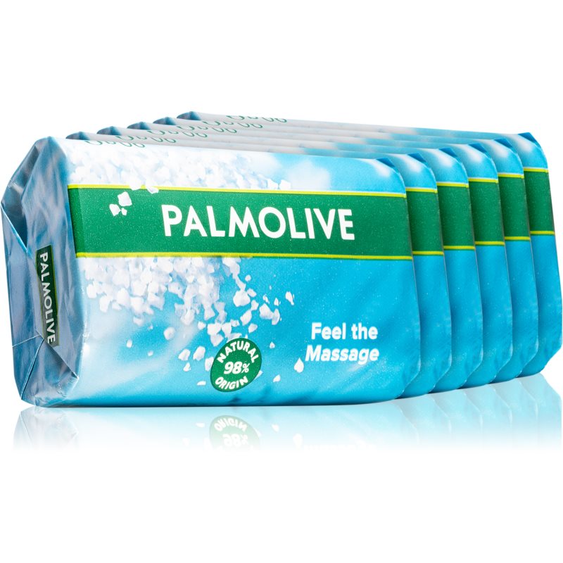 Palmolive Palmolive Thermal Spa Mineral Massage Μπάρα σαπουνιού με μεταλλικά στοιχεία 6x90 γρ