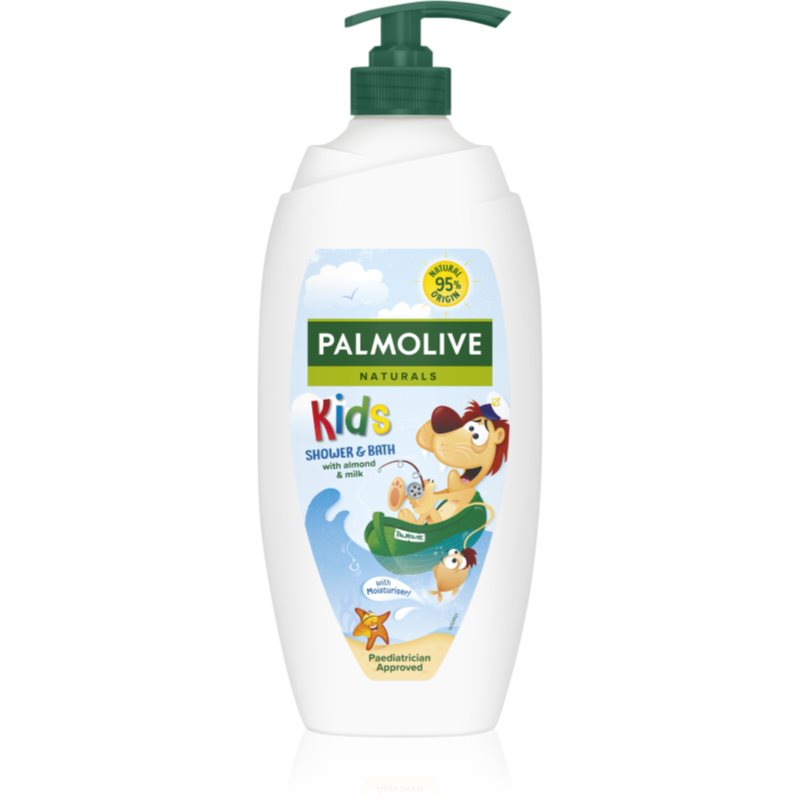 Palmolive Naturals Kids krémový sprchový gél na detskú pokožku s pumpičkou 750 ml