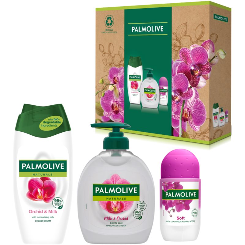 Palmolive Triple Naturals Orchid poklon set za žene