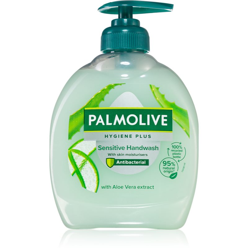 Photos - Soap / Hand Sanitiser Palmolive Hygiene Plus Aloe рідке мило для рук з алое вера 300 мл 
